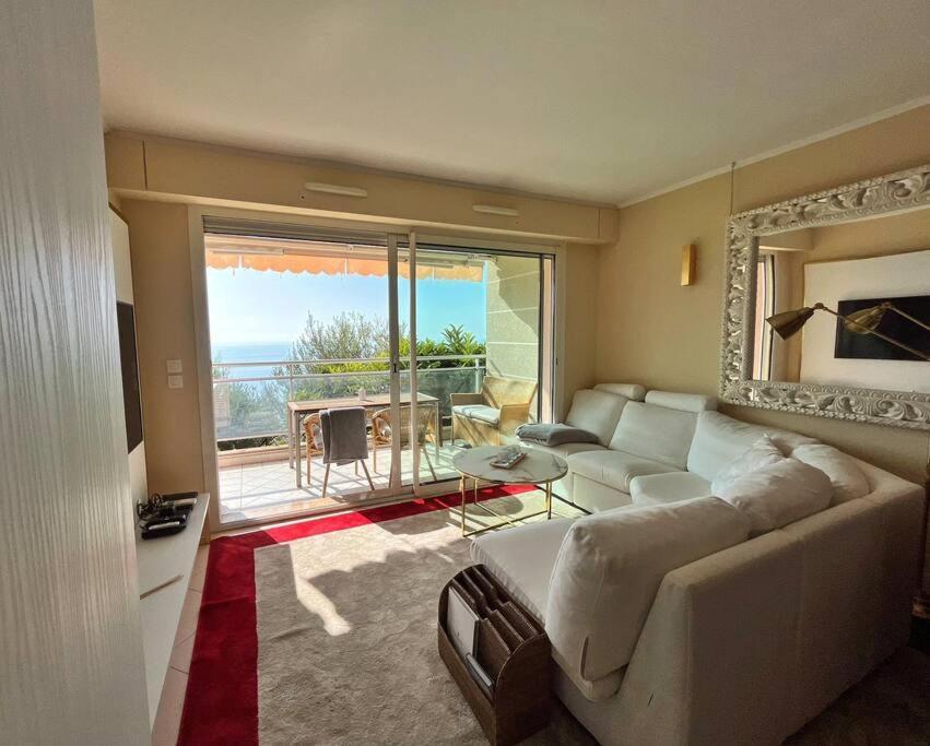 Appartamento Les Jardins De Monaco Vue Mer Et Piscine Saint-Antoine  Esterno foto