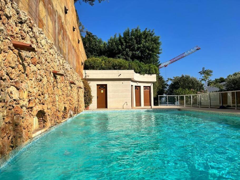 Appartamento Les Jardins De Monaco Vue Mer Et Piscine Saint-Antoine  Esterno foto