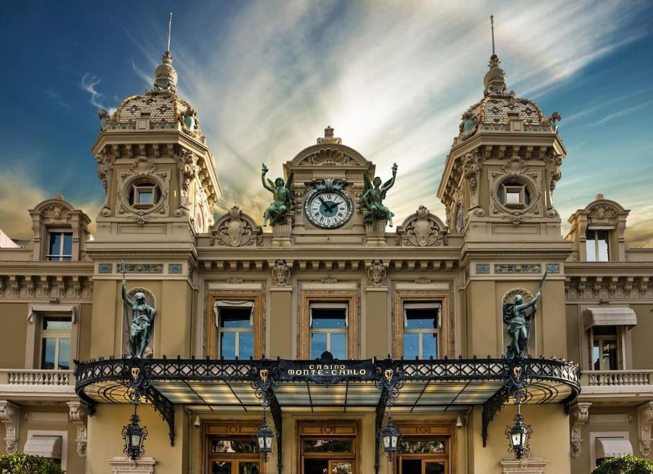 Appartamento Les Jardins De Monaco Vue Mer Et Piscine Saint-Antoine  Esterno foto