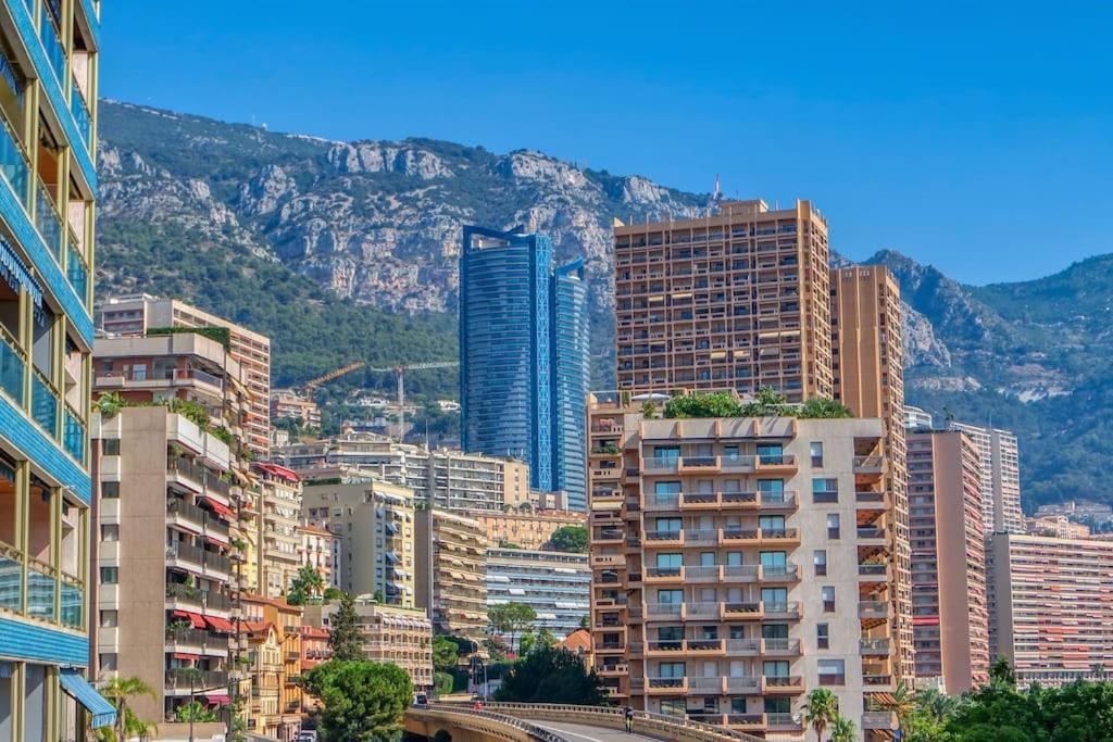 Appartamento Les Jardins De Monaco Vue Mer Et Piscine Saint-Antoine  Esterno foto