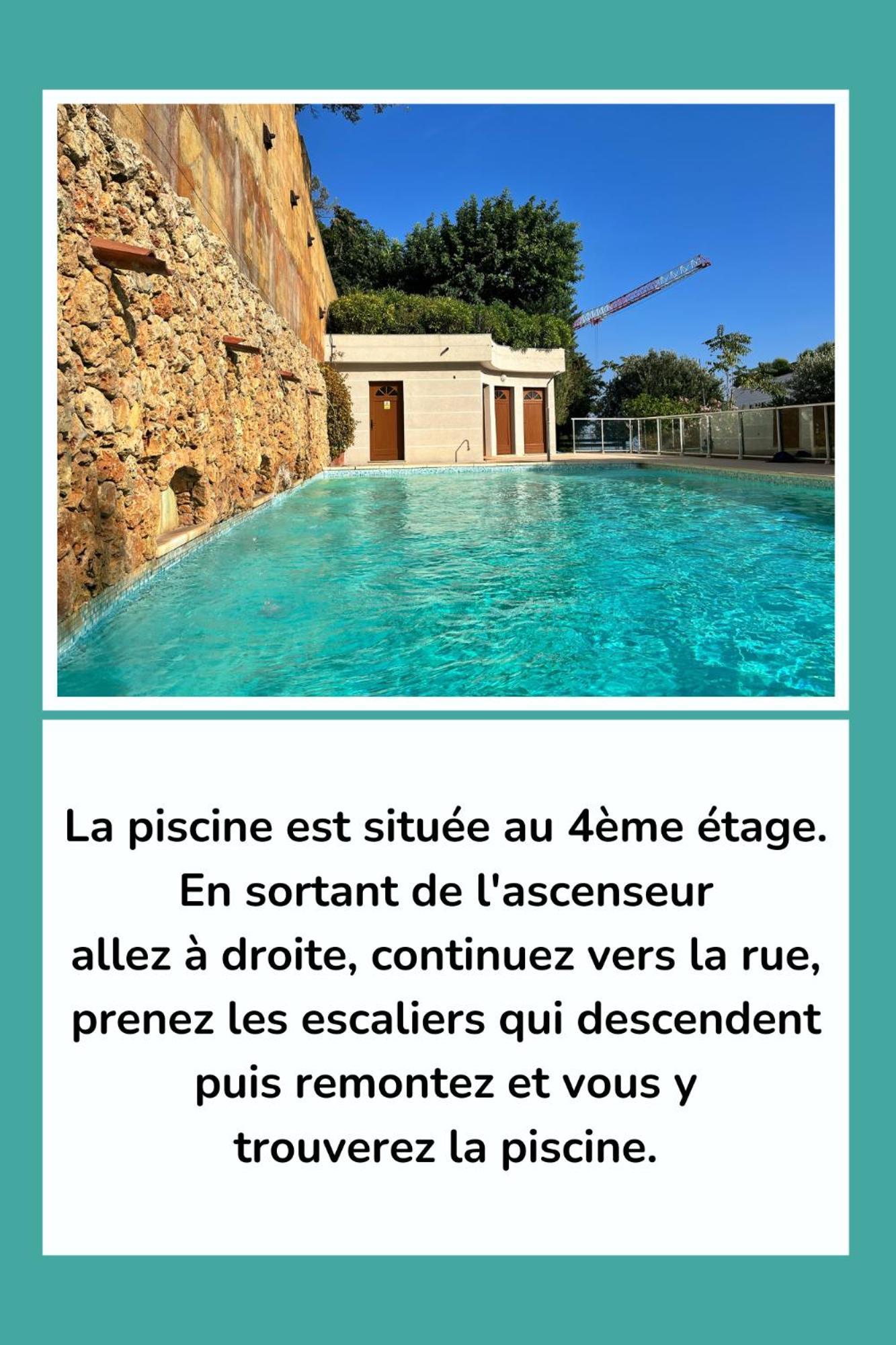 Appartamento Les Jardins De Monaco Vue Mer Et Piscine Saint-Antoine  Esterno foto